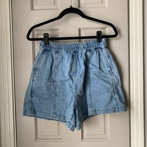 Madewell Denim Easy Pull On Shorts